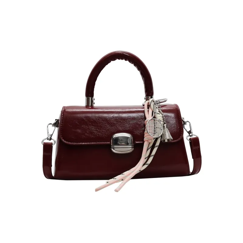 LOUIS ROYALN PU One Shoulder Handbag Regular Unisex Multicolor-10