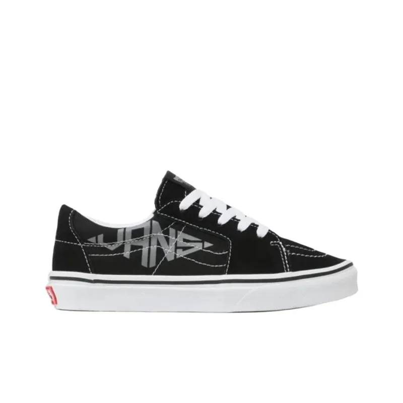 Vans SK8 Anti Slip Wear Resistant Low Top Skateboard Shoes Women's Black-1