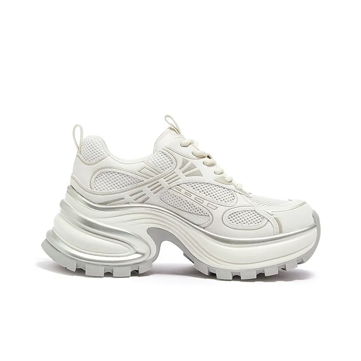 CAMEL Non slip Breathable And Wear resistant Low Top Chunky Sneakers Women's-16