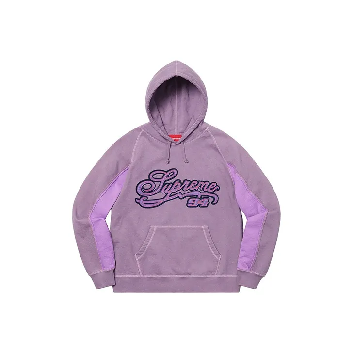 Supreme Paneled Script Hooded Sweatshirt-2