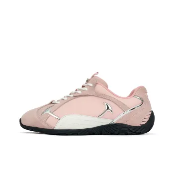SMILEY Racing Low Top Casual Shoes Women's Coral Pink