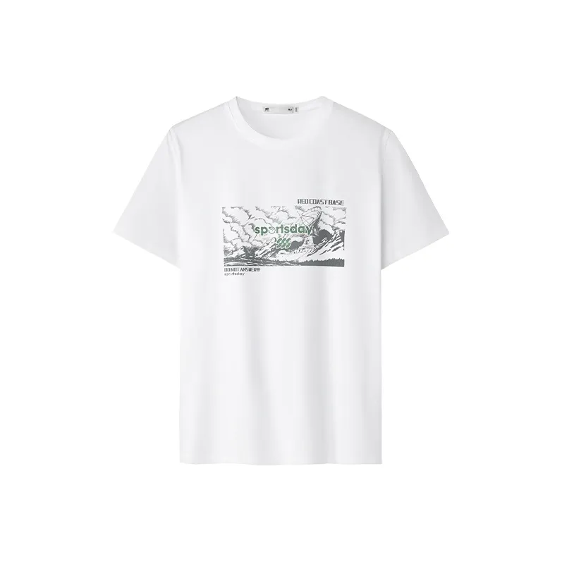 HLA Refreshing Short Sleeved T Shirts Men's-0