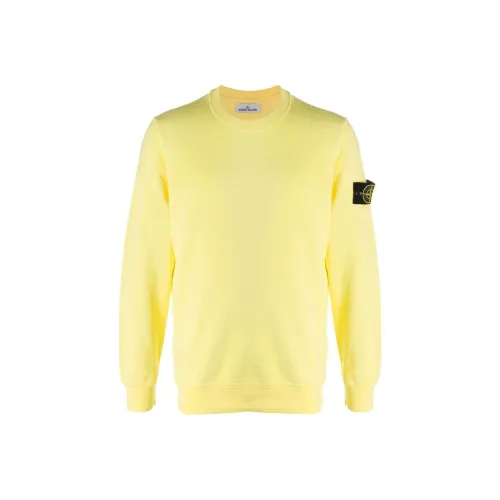 STONE ISLAND Sweatshirt Men's Yellow
