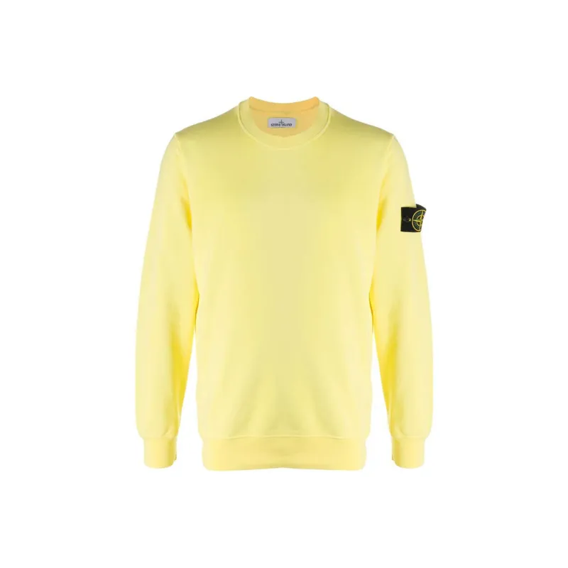 STONE ISLAND Sweatshirt Men's Yellow-0