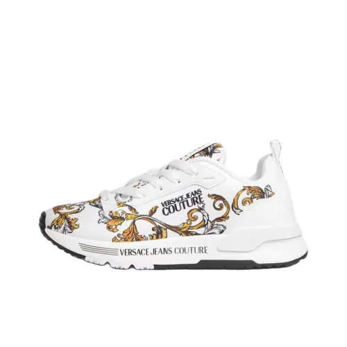 VERSACE JEANS COUTURE Low Top Casual Shoes Women's White