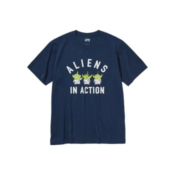 UNIQLO T Shirt Unisex Navy Blue