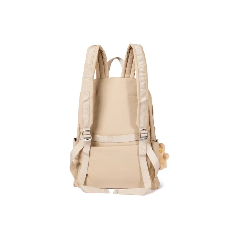 Dubaolu Fabric Backpack Large Size Unisex Black/Khaki/Gray-10
