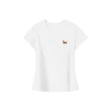 Women's Cropped White