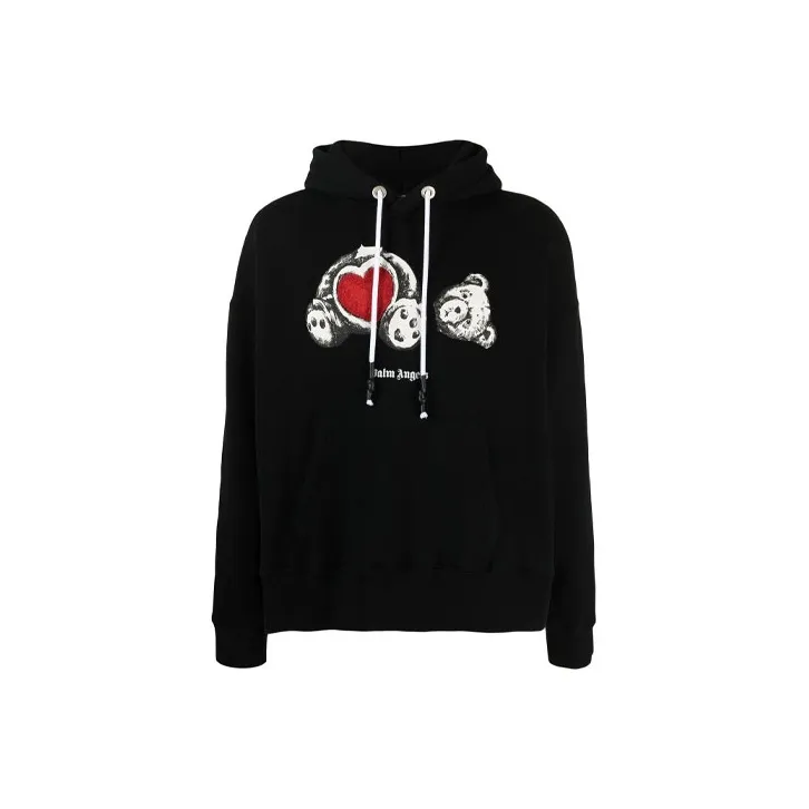 PALM ANGELS Bear In Love Hoodie-0