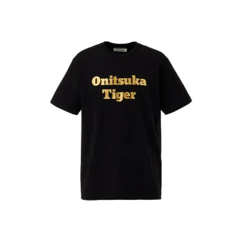 Onitsuka Tiger T Shirt Unisex Black