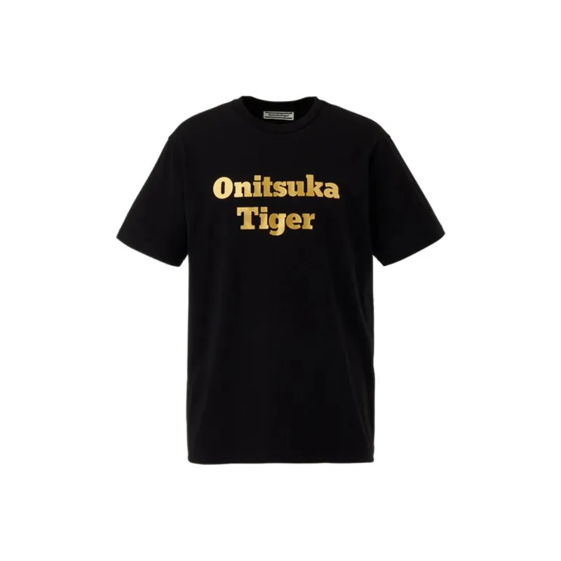 Onitsuka Tiger T Shirt Unisex Black-0