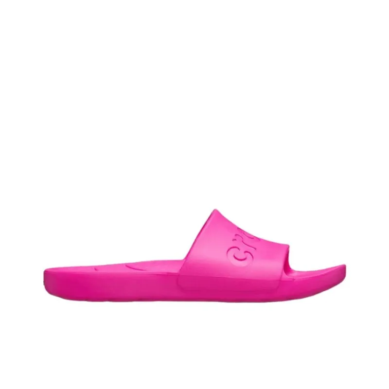 Crocs Slip Resistant Slide Slippers Women's Pink-1