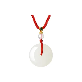 Chum Hetian Jade Pendants White Jade Unisex