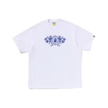 A BATHING APE College Logo Relaxed Fit Tee