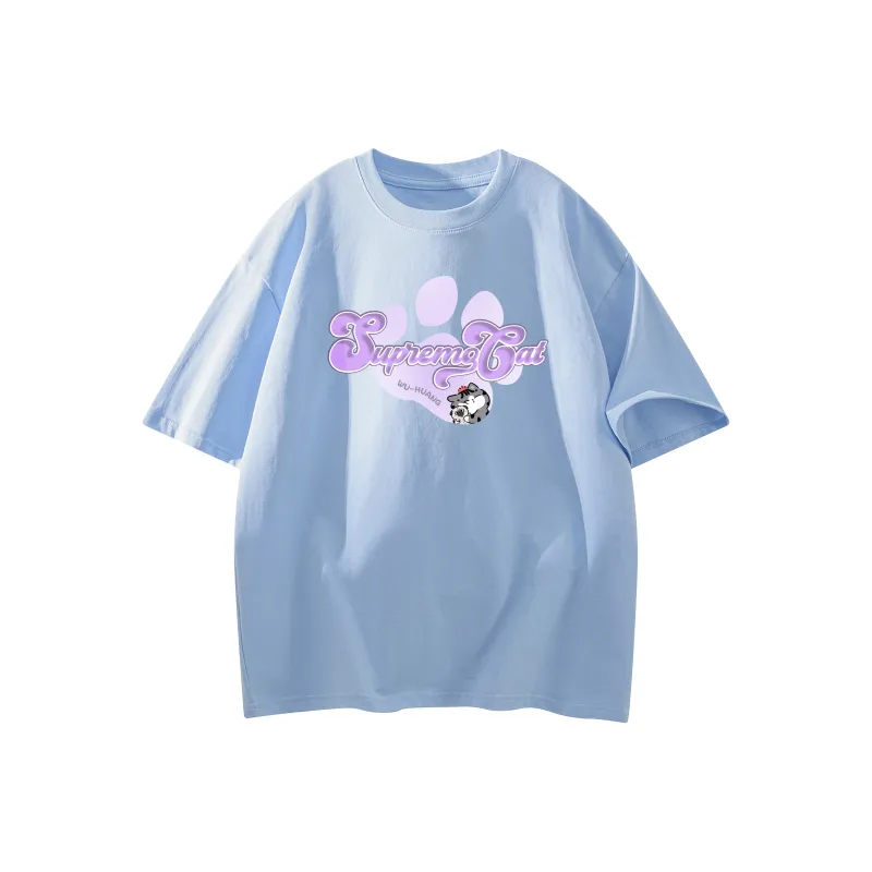 Supremo Cat T Shirts Unisex-10