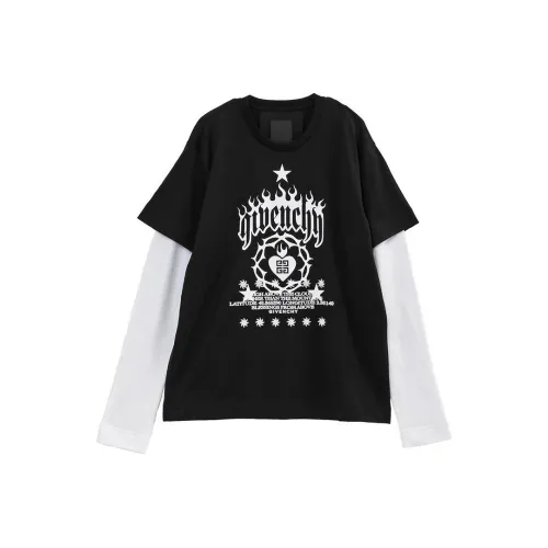 Givenchy Logo Printed Layered T Shirt