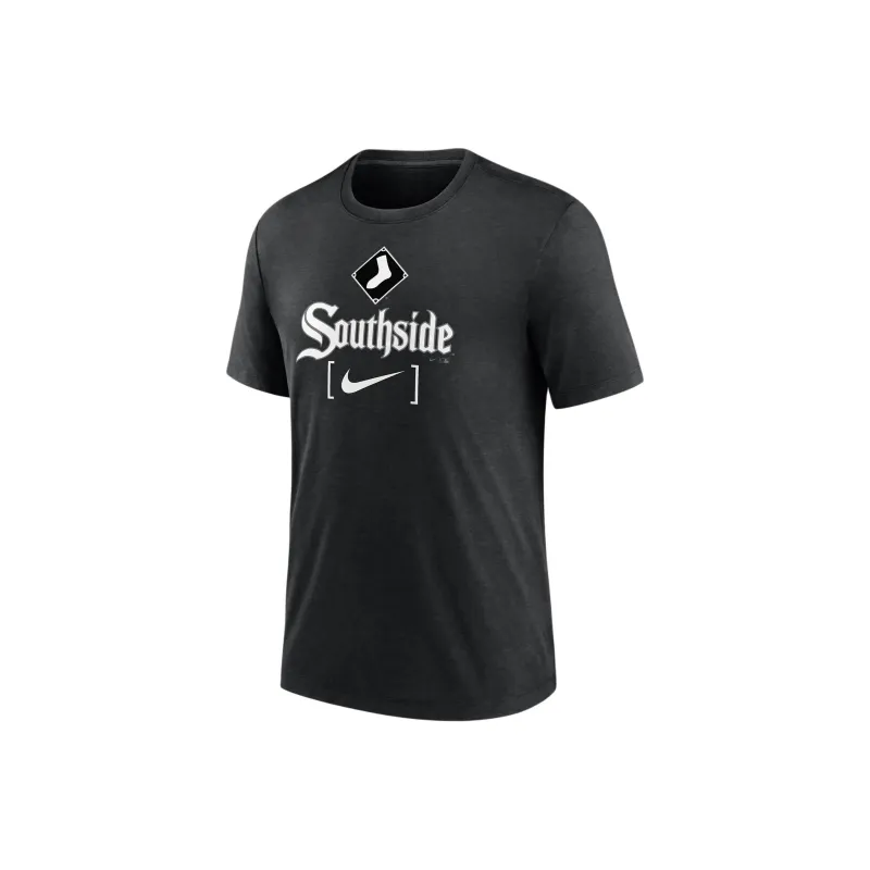Nike T-Shirt Chicago White Sox Men's Black-0