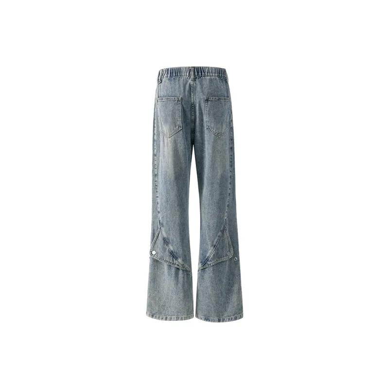 SONGS ALONG Jeans Unisex Vintage-1