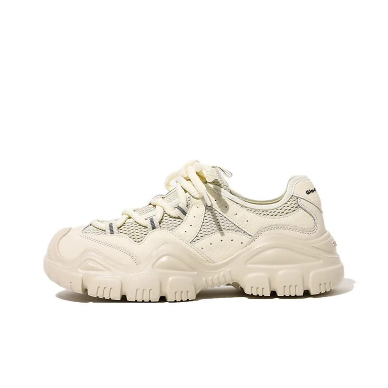 GLEE VERGE Anti Slip And Wear Resistant Height Increasing Low Top Chunky Sneakers Women's-0