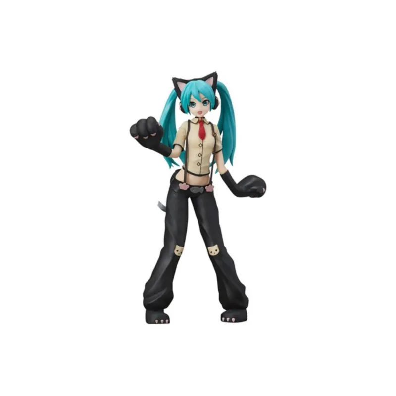 SEGA Hatsune Miku, Vocaloid Street Performance Edition, Cat Ears, Future Voice Bonus Gifts-0