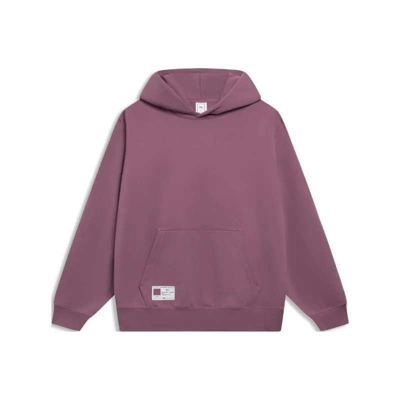 LiNing Sports Trend Series Sweatshirt Men's Vintage Rose Red-0