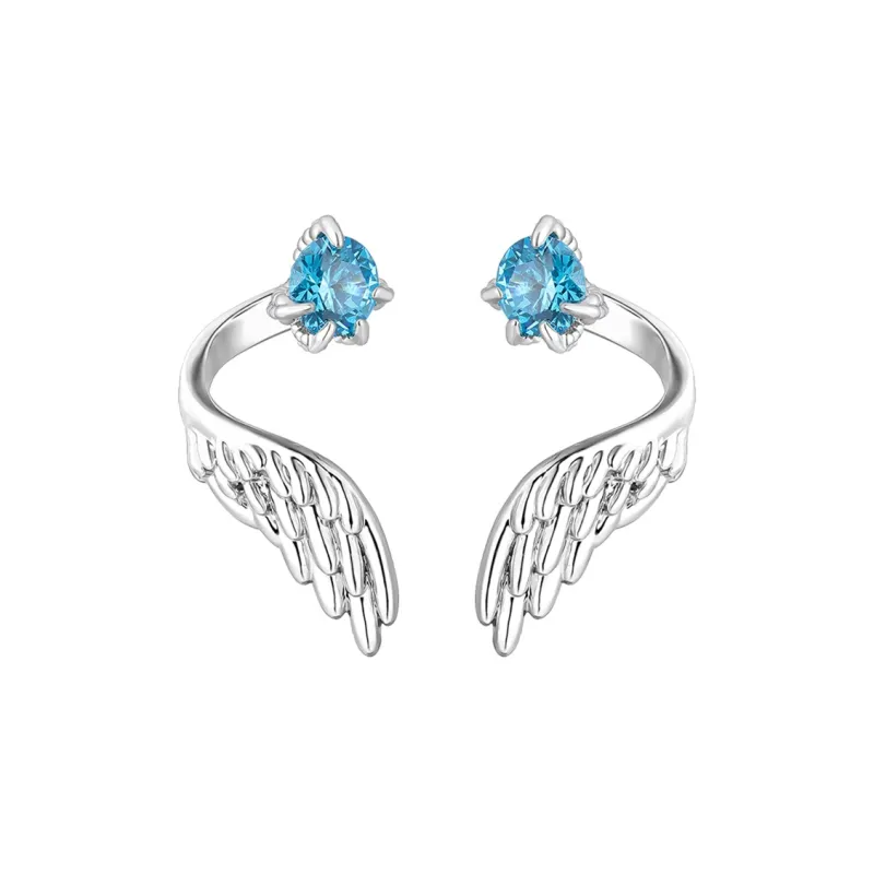 MISS XIA JWY Titanium Steel Stud Earrings Women's-20