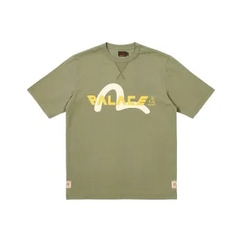 PALACE X Evisu Logo T Shirt
