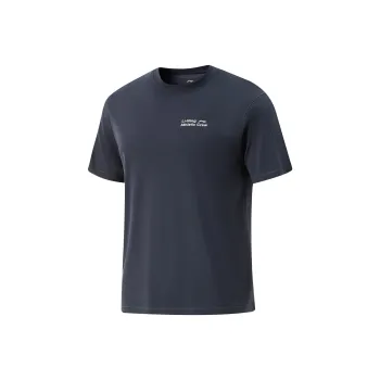 LiNing Fitness Series T Shirt Men's Night Blue