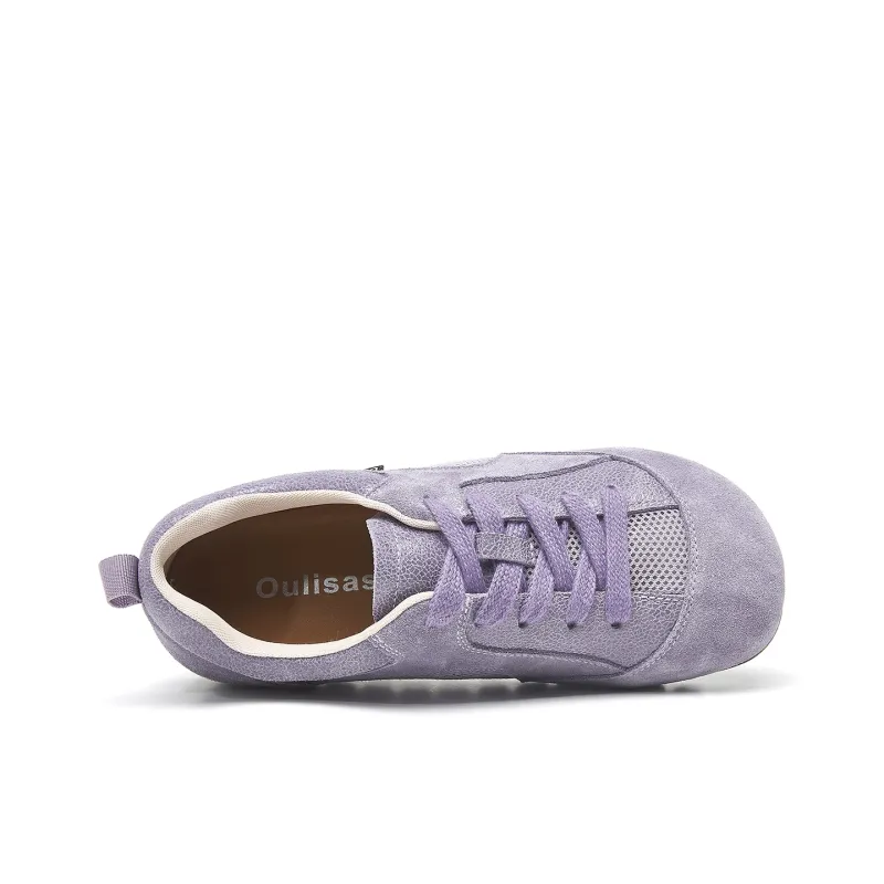 OULISASI Lightweight Low Top Casual Shoes Women's-12