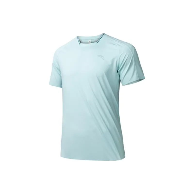 Anta Running Collection T Shirt Men's Ripple Clear Blue-0