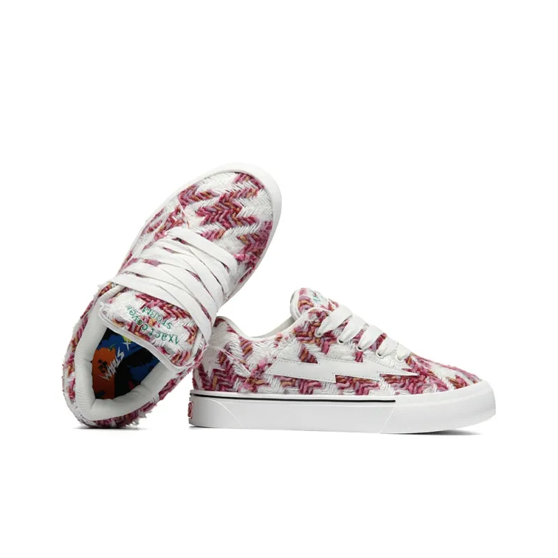 VFTS Lightning Skateboard Shoes Anti Slip Wear Resistant Low Top Classic Preppy Style Students Unisex-29