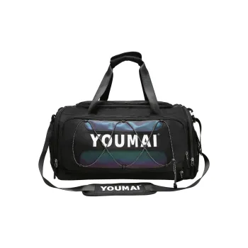 Deli Bear Nylon Handbag Large Size Unisex Multicolor