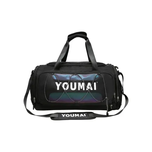 Deli Bear Nylon Handbag Large Size Unisex Multicolor