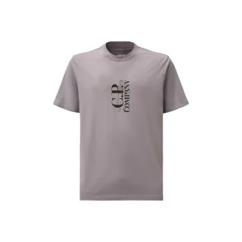 C.P.Company Logo print T shirt