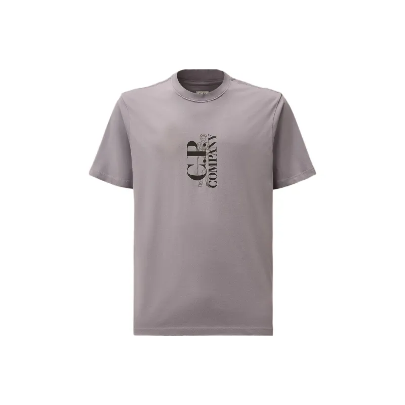C.P.Company Logo print T shirt-0