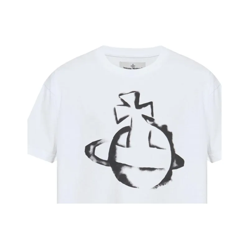 Vivienne Westwood Orb Printed Crewneck T Shirt-4