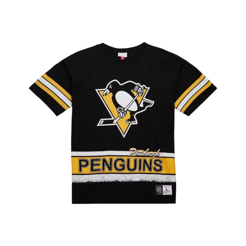 Mitchell & Ness x NHL T Shirt Men's Black-0