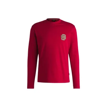 HUGO BOSS x FENGSHENLIANMINGXILIE FW24 T Shirt Men's Red