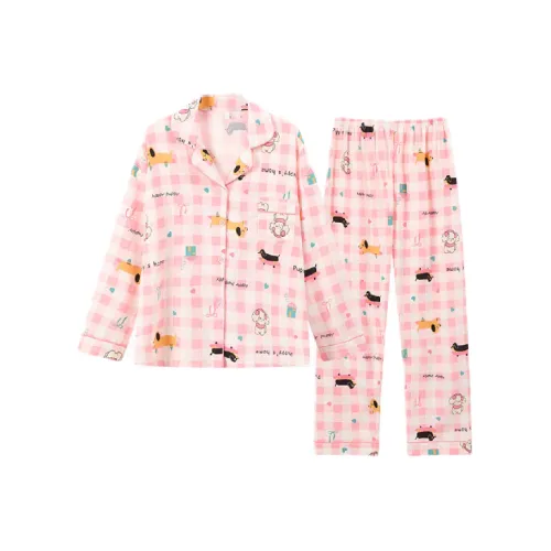 XIAFENYAN Pajama Set Women's Pink