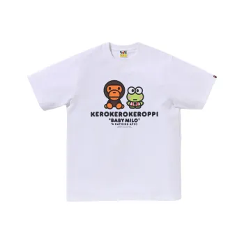 A BATHING APE X KeroKeroKeroppi Baby Milo Tee