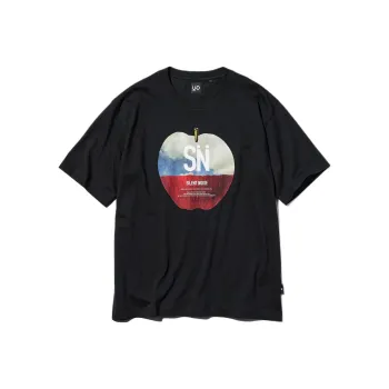 GU x LIANMINGKUAN T Shirt Unisex Black
