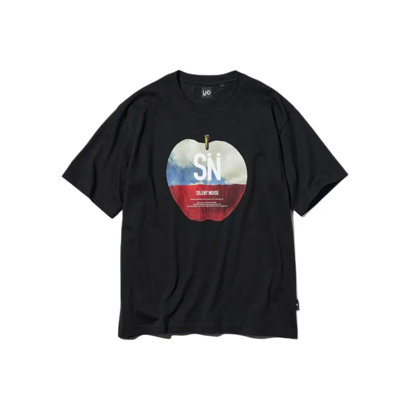 GU x LIANMINGKUAN T Shirt Unisex Black-0