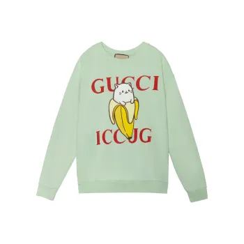 GUCCI Sweatshirts Unisex Green