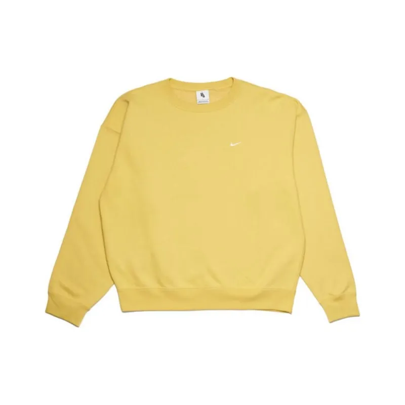 Nike Nikelab Solo Swoosh Fleece Crewneck Hoodie-0