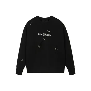 Givenchy Oversized Sweatshirt With Metal Details