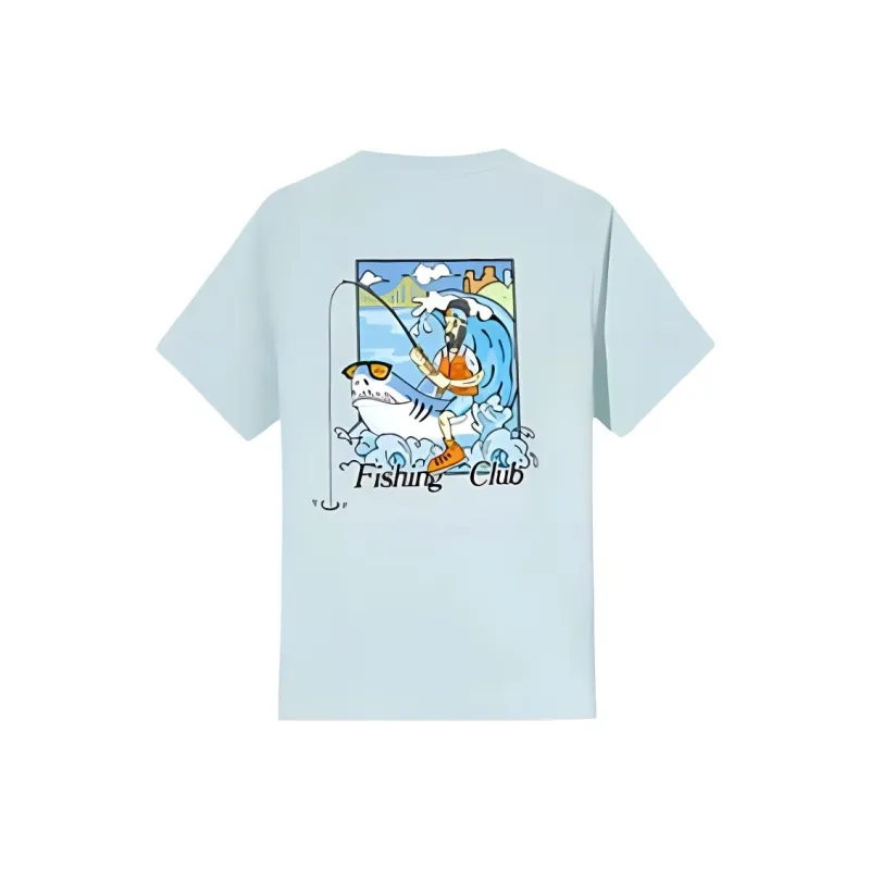 Anta T Shirt Men's Sea Foam Cyan-1