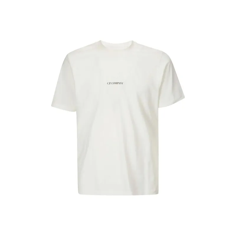 C.P.Company Logo-Printed Crewneck T-Shirt-0