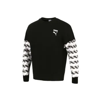 PUMA ESS+ Sweatshirt Men's Black