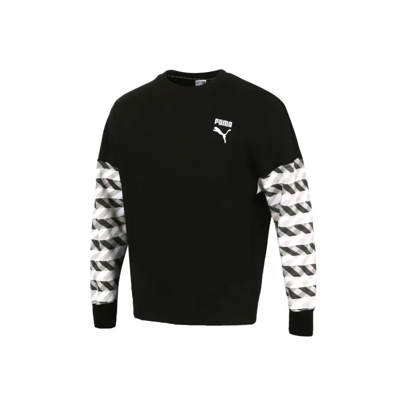 PUMA ESS+ Sweatshirt Men's Black-0