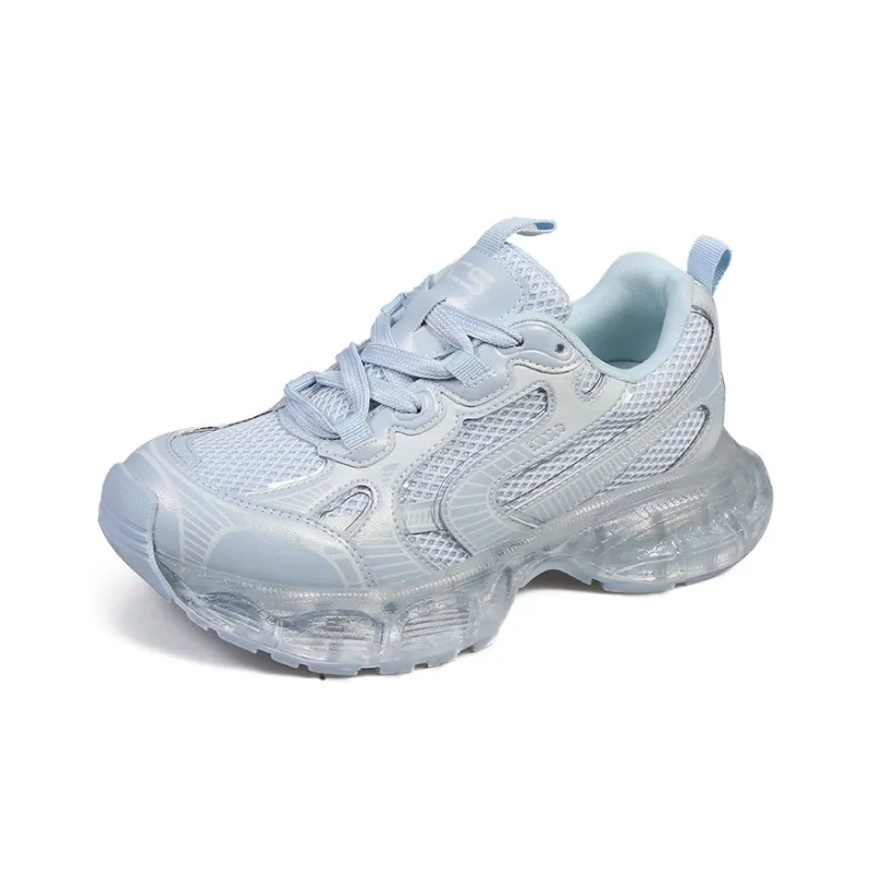 VKOI 1999 Rubber Sole Height Increasing Lightweight Slip Resistant Low Top Chunky Sneakers Women's-7